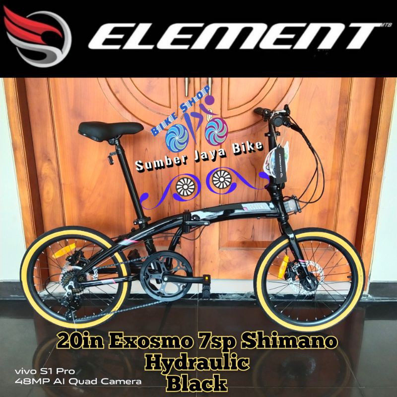 Sepeda Lipat 20 inch Element eCosmo 7speed
