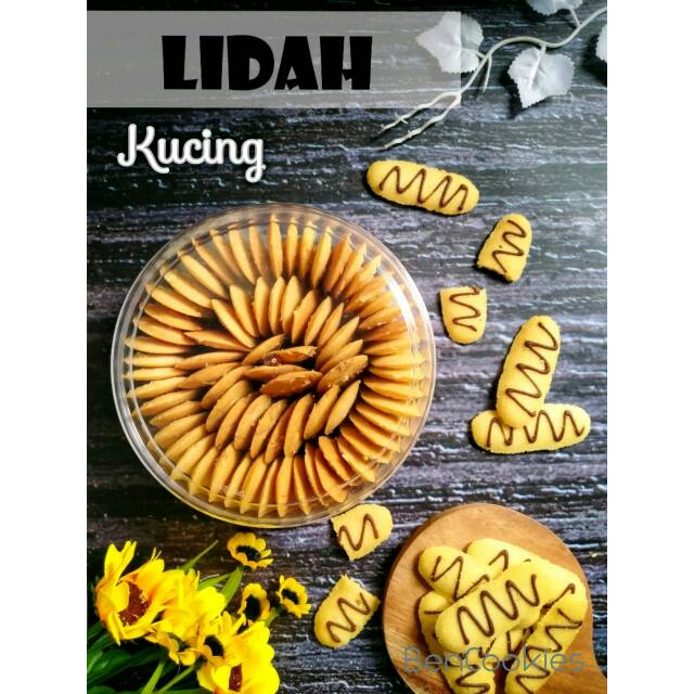 Lidah kucing, toples 500gr