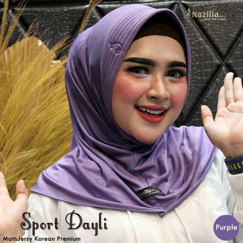 Jilbab Instan Simpel Daily Sport Ori Nazilla-6
