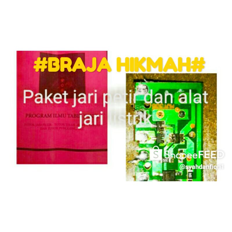 Paket totok jari petir dan alat jari listrik