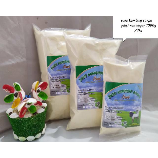 SUSU KAMBING ETTAWA 1kg tanpa gula