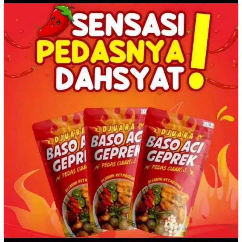 

(Destyshop) Baso aci geprek