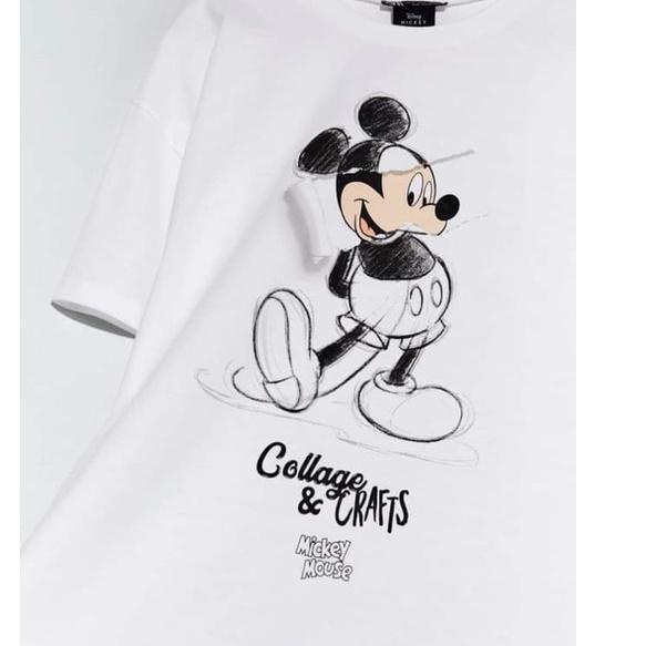 "VU.21Jl22ᶠ" ZARA X DISNEY OVERSIZED TSHIRT