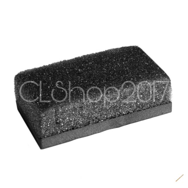 SHOE SPONGE - WHITE / BLACK