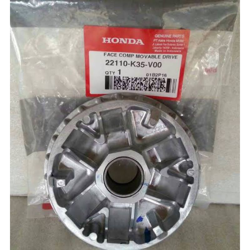 22110-K35-V00 Face comp moveable driven original AHM Honda Vario 125 Rumah roller original Vario 125