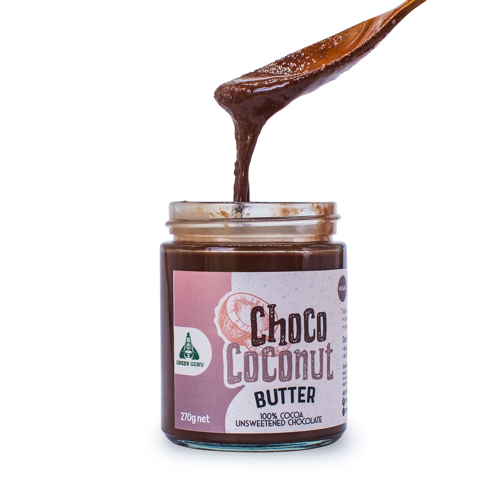 

Roasted Choco Coconut Butter 270Gr (Unsweetened, Gluten Free, Vegan, Keto)
