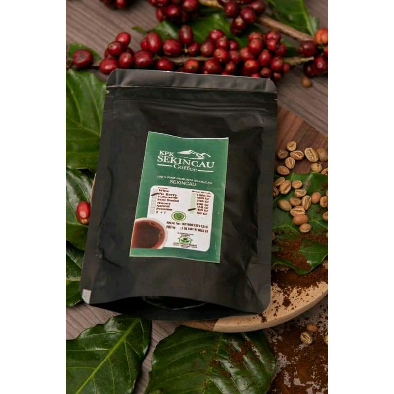 

Kopi Robusta Sekincau - KPK Sekincau Coffee - Peaberry 100 Gram