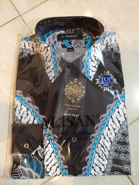 Baju Batik Pria Regulerfit Lapis Furing Halus Modern Lengan Panjang Sy4 Bi [premium Quality]