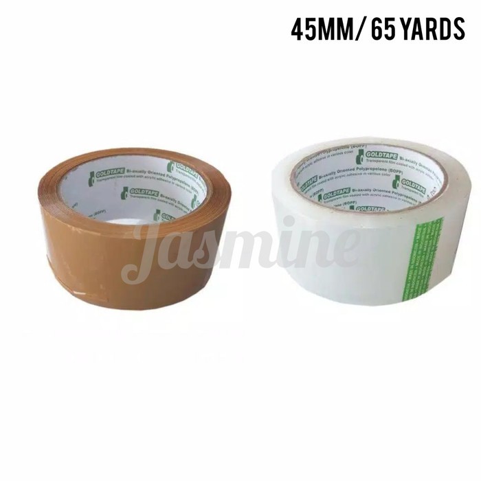 

Lakban Isolasi 4,5 cm merk Gold Tape