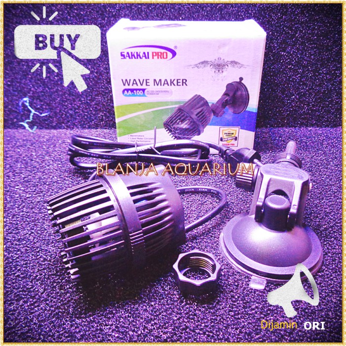 Mesin Ombak Wave Maker Sakai Pro AA 100 Untuk Aquarium Dibawa 1 m Bisa COD Blanja Aquarium