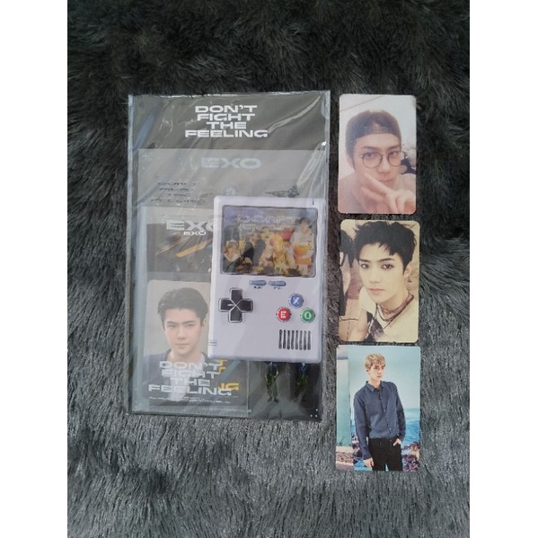 [BOOKED] [ALL] EXO SEHUN MD DFTF DECO STICKER DON'T FIGHT THE FEELING PHOTOCARD PC