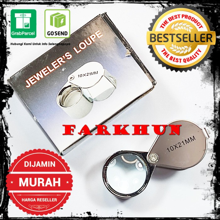 

TERBAIKK EYELOOP ALAT PEMBESAR SERVIS JAM TANGAN JEWELER'S LOUPE WATCH