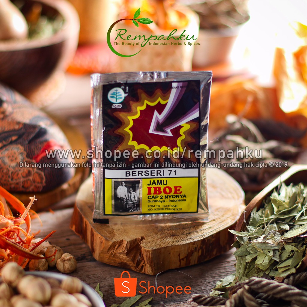 

Rempahku - Jamu Iboe BERSERI 1pcs Obat Herbal Sehat Jamu Tradisional