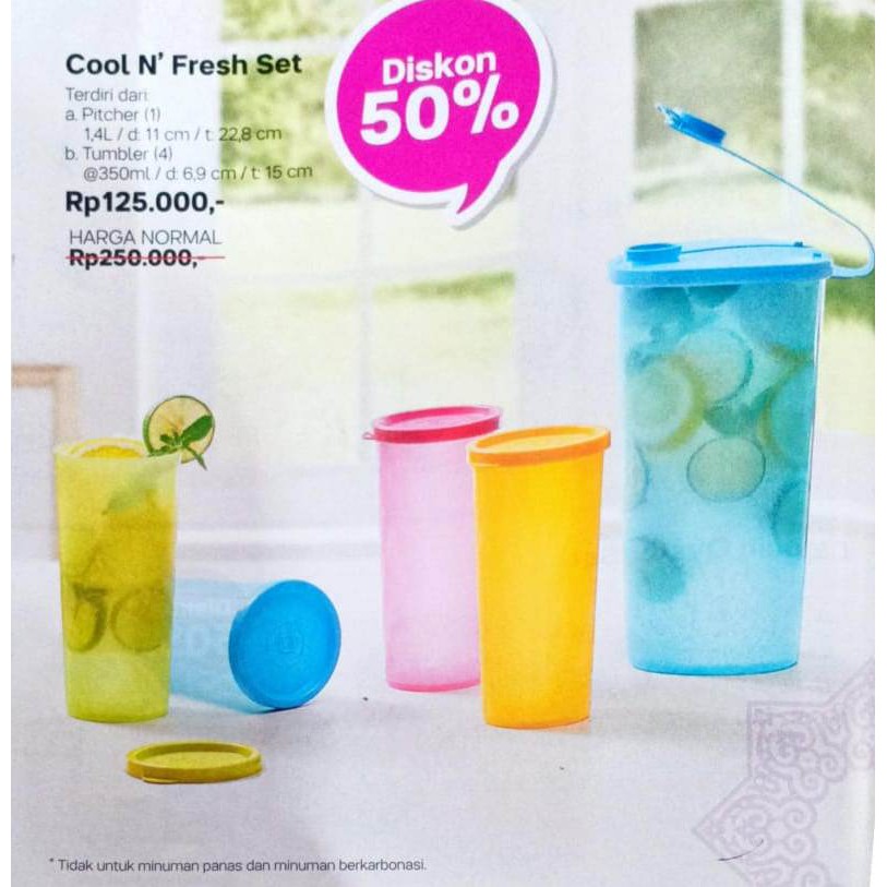 Cool n Fresh Set  Tupperware Promo Bulan Mei 2020