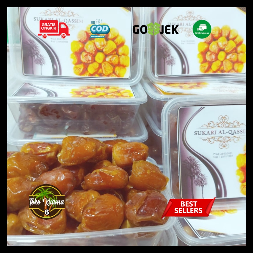 

KURMA SUKARI MADINAH NR 1KG [kemasan bok mika]