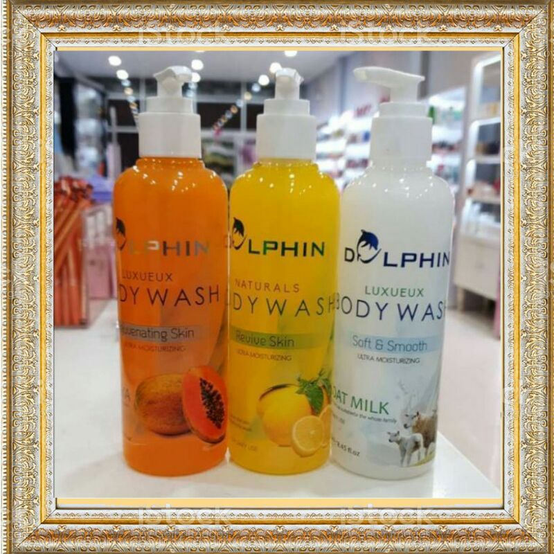 DOLPHIN BODY WASH ORIGINAL BPOM SABUN CAIR PEMUTIH BADAN