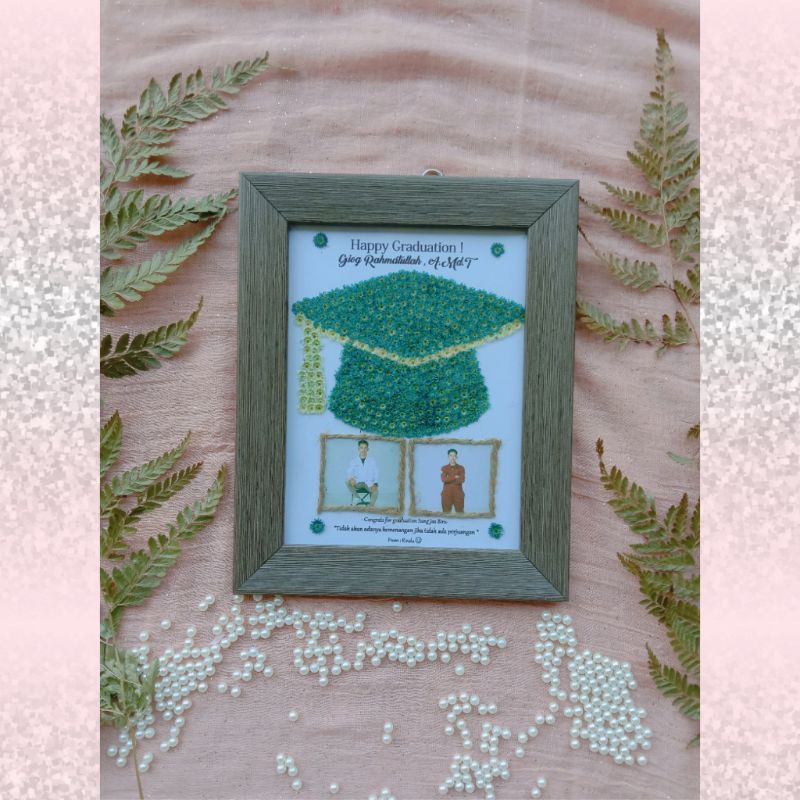 Edelweis In Frame (Kaca) 5R