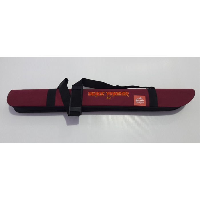 Tas Joran BLACK PANTHER 80 / kaku model tabung pancing tegek