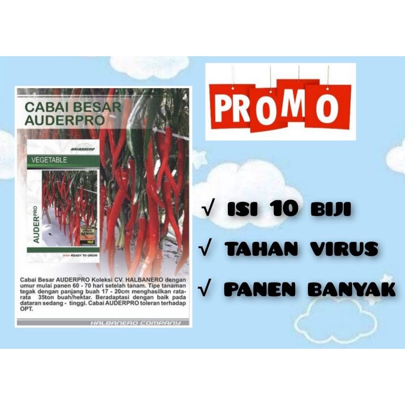 Benih Sayuran Cabe Merah Besar Cabai Viral Halbanero