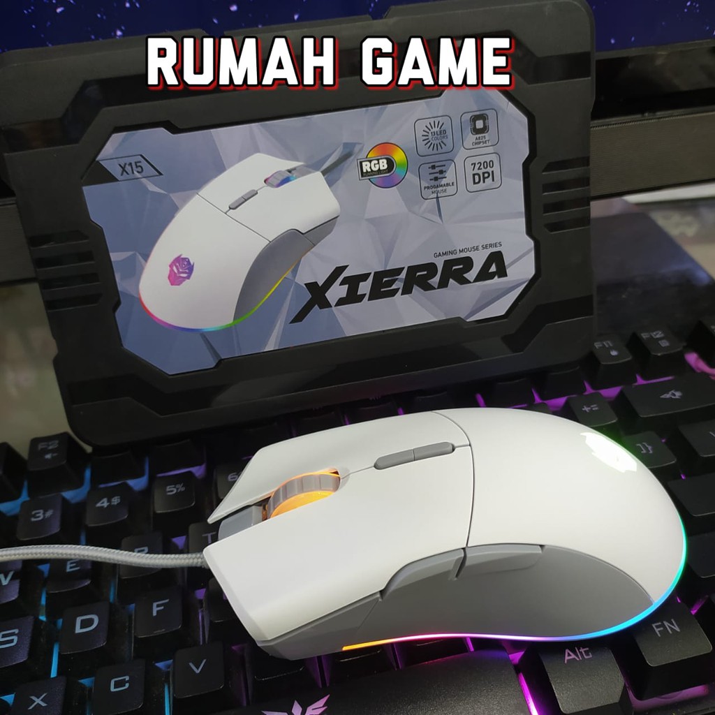 Jual Rexus Mouse Gaming Xierra X Gaming Mouse Shopee Indonesia