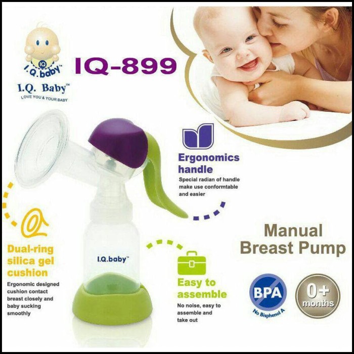 I.Q. BABY POMPA ASI MANUAL  MANUAL BREAST PUMP IQ-899