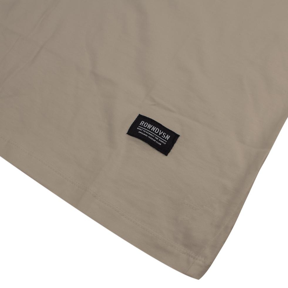 POA.02Jl22ᴳ | T-Shirt - Rowndvsn Kaos Postman Beige - TC007