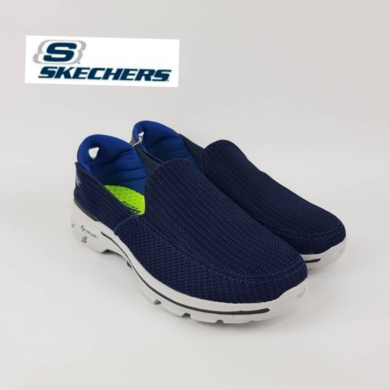 Sepatu Skechers Pria Go Walk3 Salur Man Original