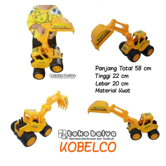 Mainan Mobil Mobilan Beko Kobelco Mobilan konstruksi