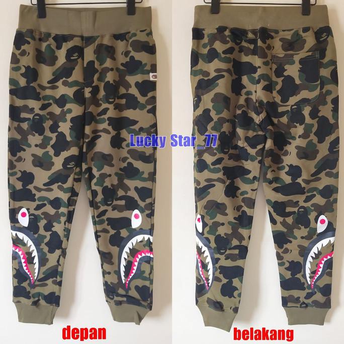 Pengiriman Cepat Joger Jumbo❤️ Celana Jogger Bathing Ape Bape X Undefeated Camou Mirror Quality
