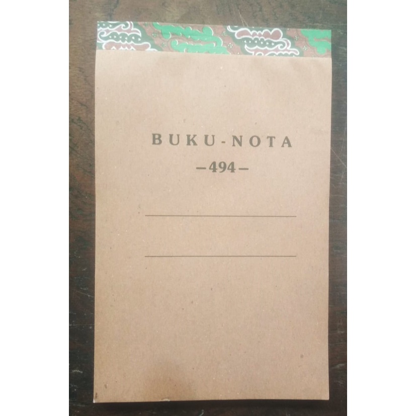 

Buku Nota 494 Tanggung / Medium