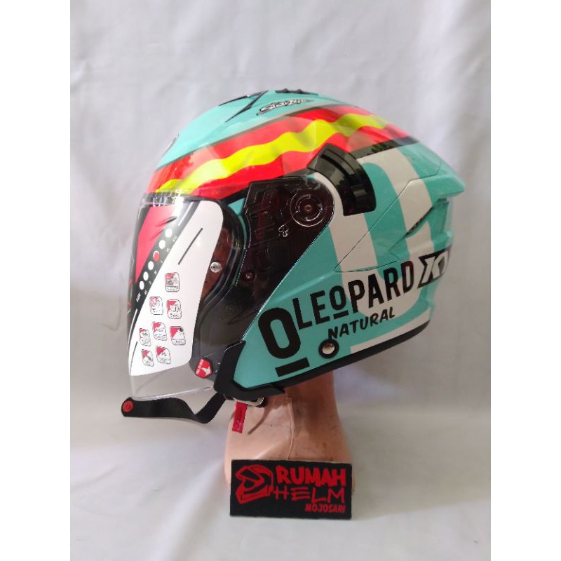 KYT NF-J Jaume masia leopard original KYT NFJ bukan TTCourse NFR NXrace Venom open kyoto