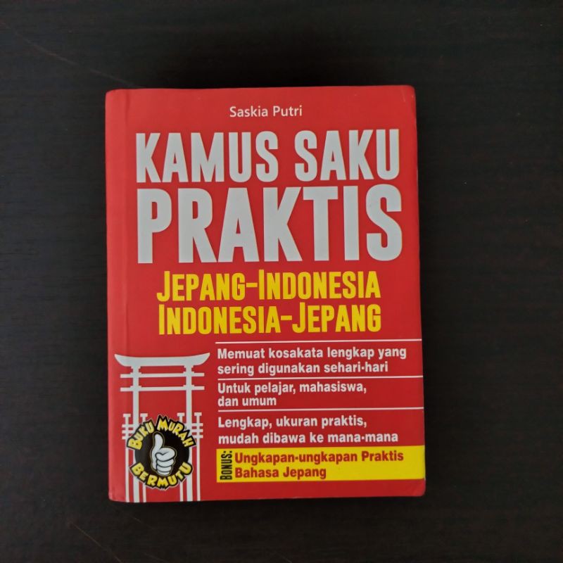 

Kamus Saku Praktis Jepang-Indonesia Indonesia Jepang