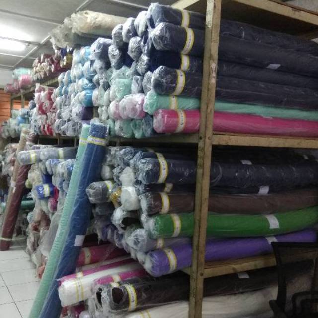 Kain Rayon Rollan Polos Kahatex Harga per Roll