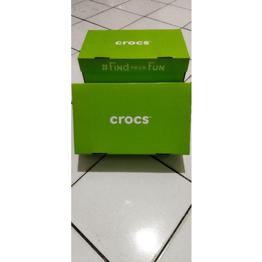Box Sepatu CROCS/ Kotak Sepatu CROCS KIDS , Women and Men Shoes