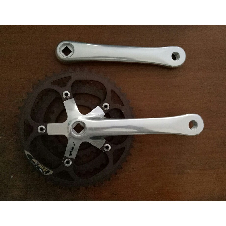 CRANK GEAR SUNTOUR XC PRO MADE IN JAPAN NOS GIR TENGAH 24-36-46 COCOK UNTUK MTB BALAP VINTAGE