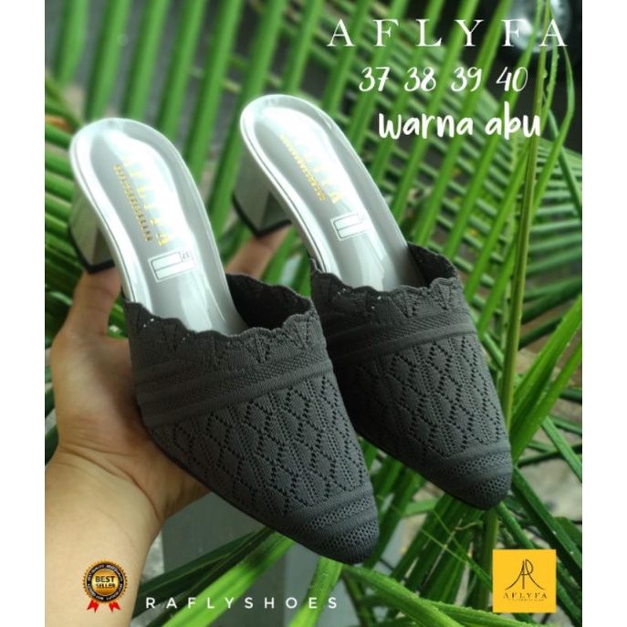 sandal hak wanita aflyfa terbaru high quality