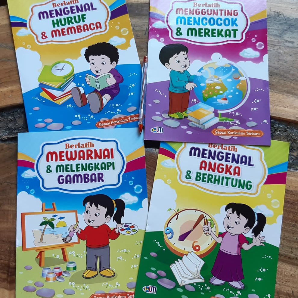 Buku Aktivitas Anak PAUD Seri Berlatih Lingkar Media