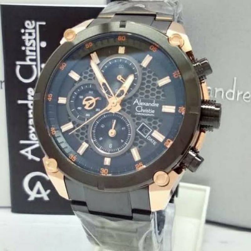 JAM TANGAN PRIA ALEXANDRE CHRISTIE 6490-MC