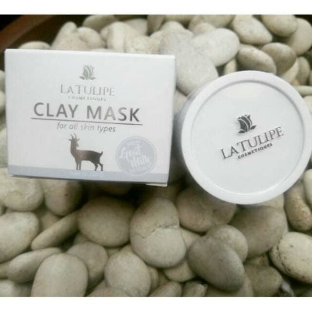 la tulipe clay mask / masker wajah tinggal pakai