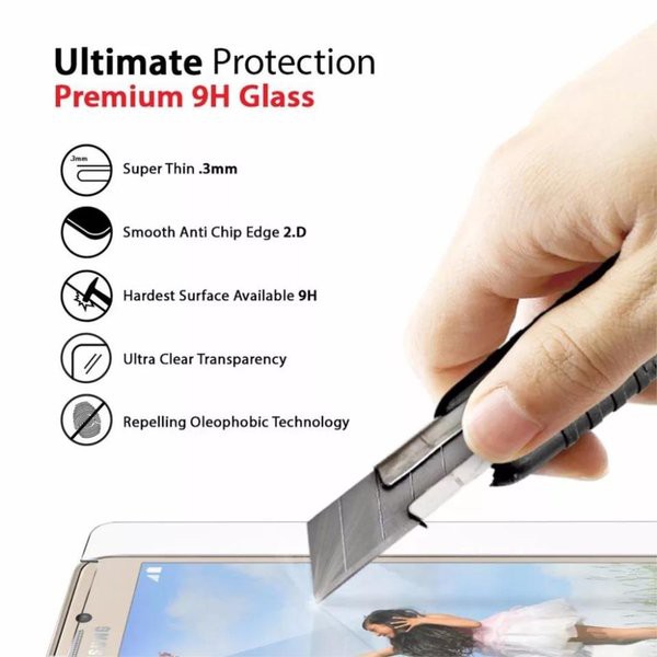 LENOVO K9, K8 Note, K7, K4 Note, Vibe C Tempered Glass Anti Gores Kaca Bening Screen Guard Protector