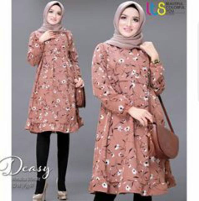 TUNIK MONALISA / DEASY TUNIK SLETING DEPAN / SUNRISE TUNIC (HARGA MURAH)