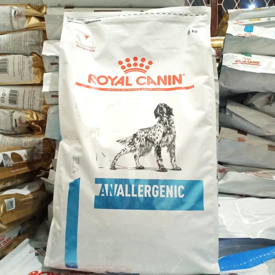 (GOJEK) RC ROYAL CANIN VET ANALLERGENIC DOG 8KG/RC ANNALLERGENIC DOG