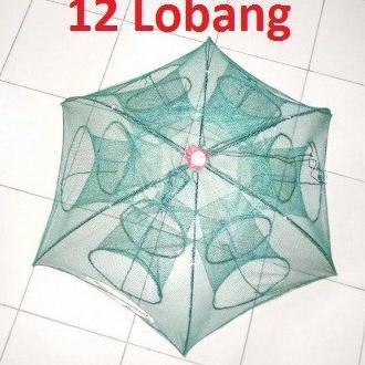 Perangkap ikan / Bubu ikan / Jaring Ikan udang Hexagonal 12 Lubang