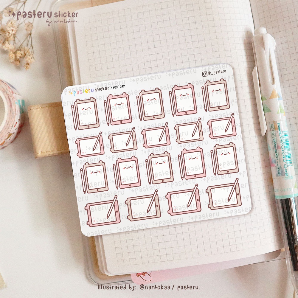 

Kawaii Tablet Ipad | Pasteru Planner Journal Sticker