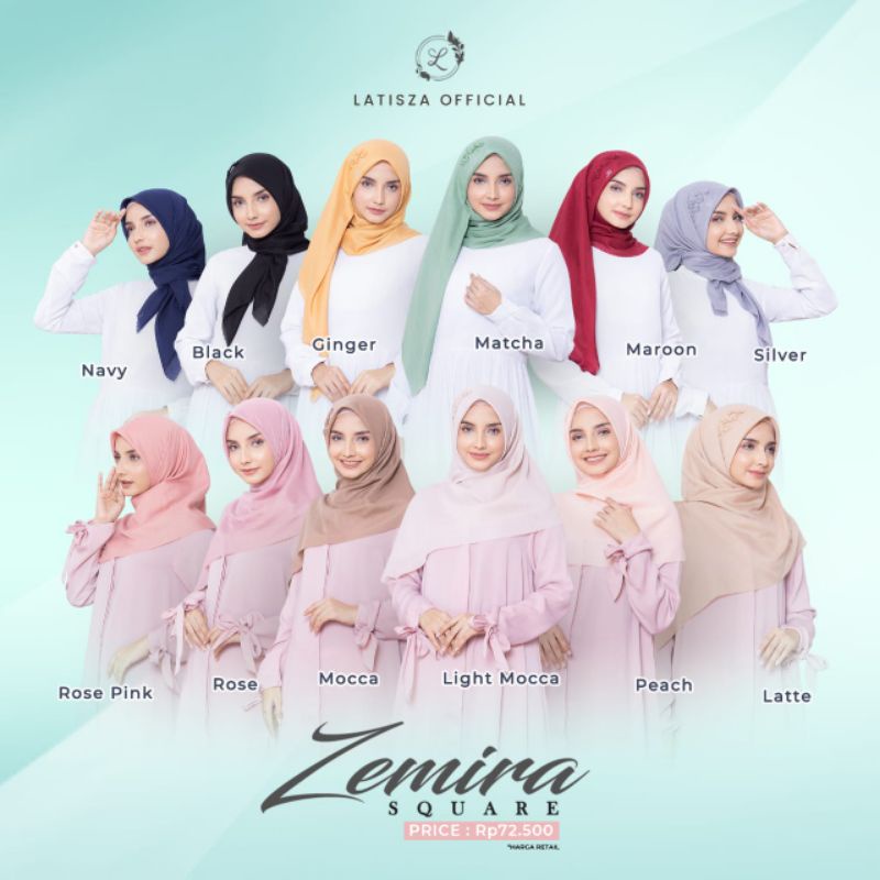 ZEMIRA SQUARE by LATISZA