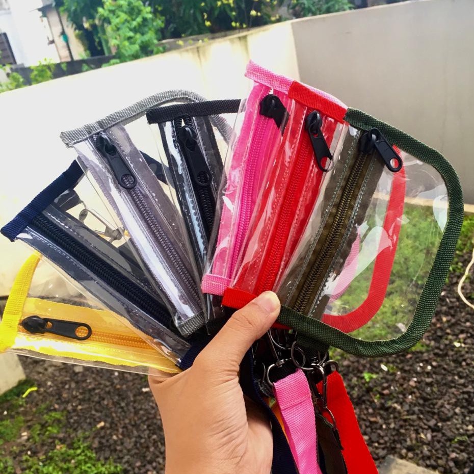 DOMPET SAKO TRANSPARAN 2222 DOMPET KOIN DOMPET KARTU ( Tersedia Handbag/Tas wanita/Tas Selempang/Tas
