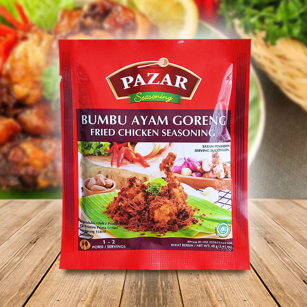 

PAZAR BUMBU AYAM GORENG - Bumbu Masak Instan Sachet 40g