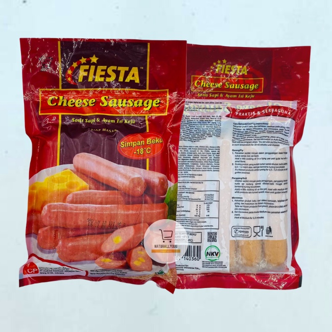 Fiesta Cheese Sausage Sosis Keju 300 gr