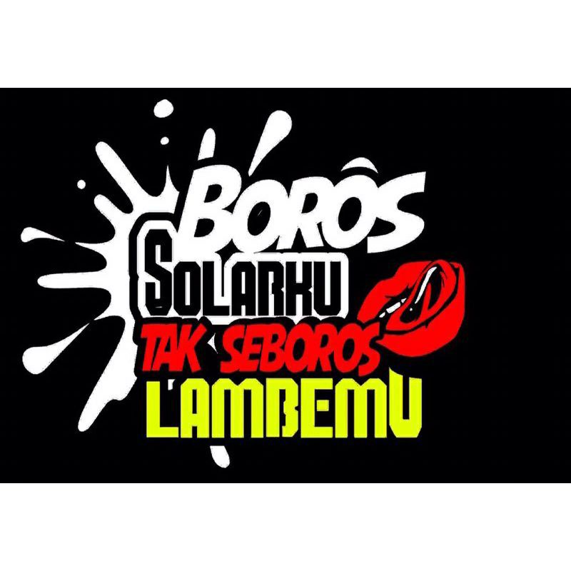 stiker cutting/sticker cutting kata2 buat di kaca mobil truck,elf,pick up,colt dll