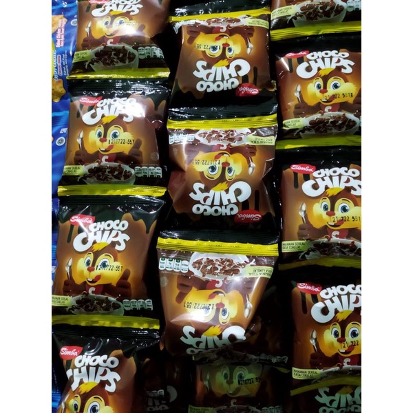 Choco Chip Sereal Renceng isi 10pcs